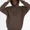 Women Icon Oversized Hoodie Mocha