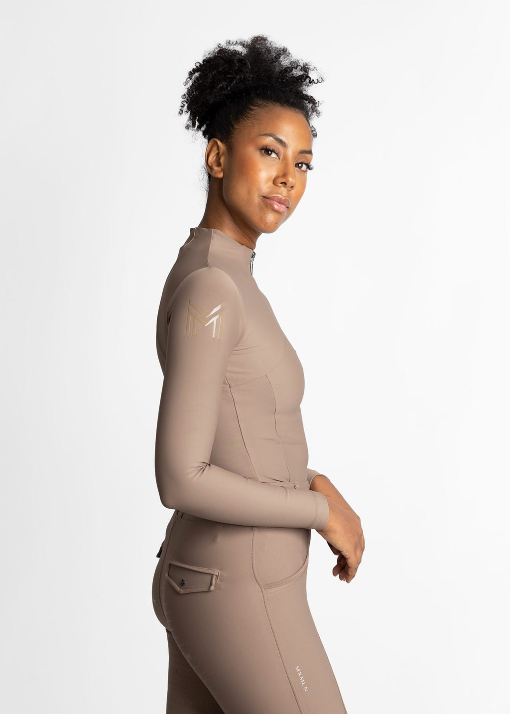 Maximilian Long Sleeve Base Layer - Nougat, L image