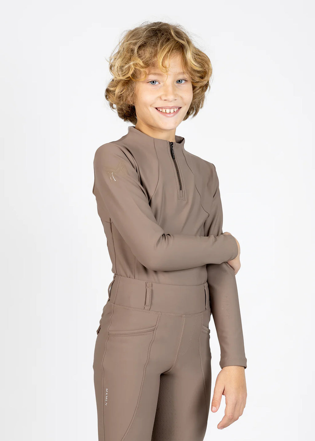Maximilian YR Long Sleeve Base Layer - Nougat, 4XS (125-135cm) image