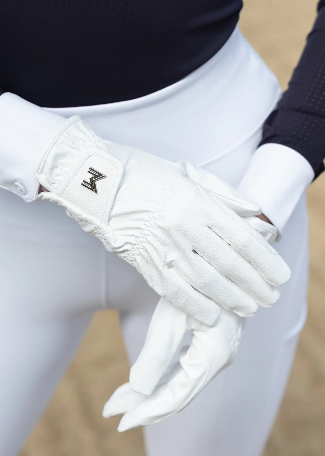 Maximilian Emblem Riding Gloves image 1