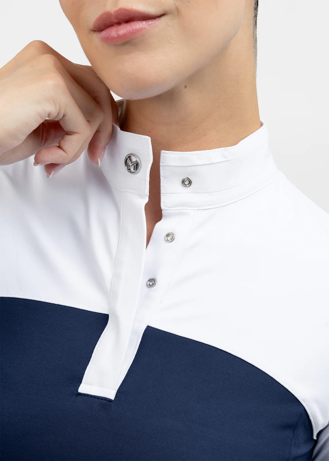 Maximilian Era Long Sleeve Show Shirt (Navy) image 7