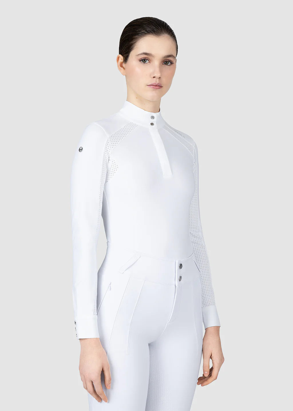 Maximilian Aveen Long Sleeve Show Shirt - White, L image