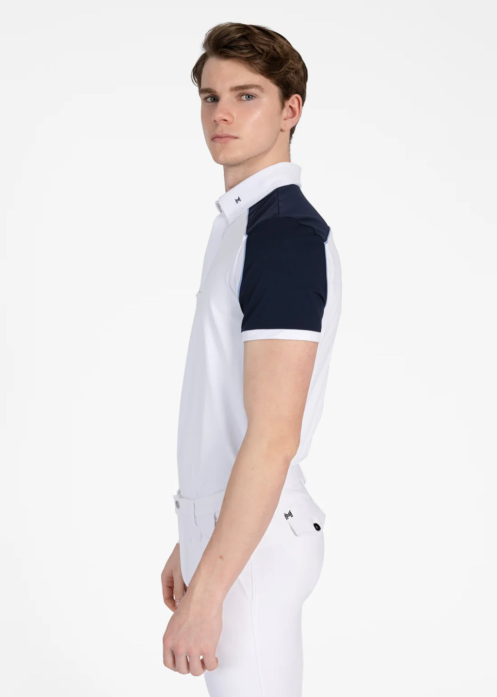 Pivot Competition Shirt (White/Navy) image 2