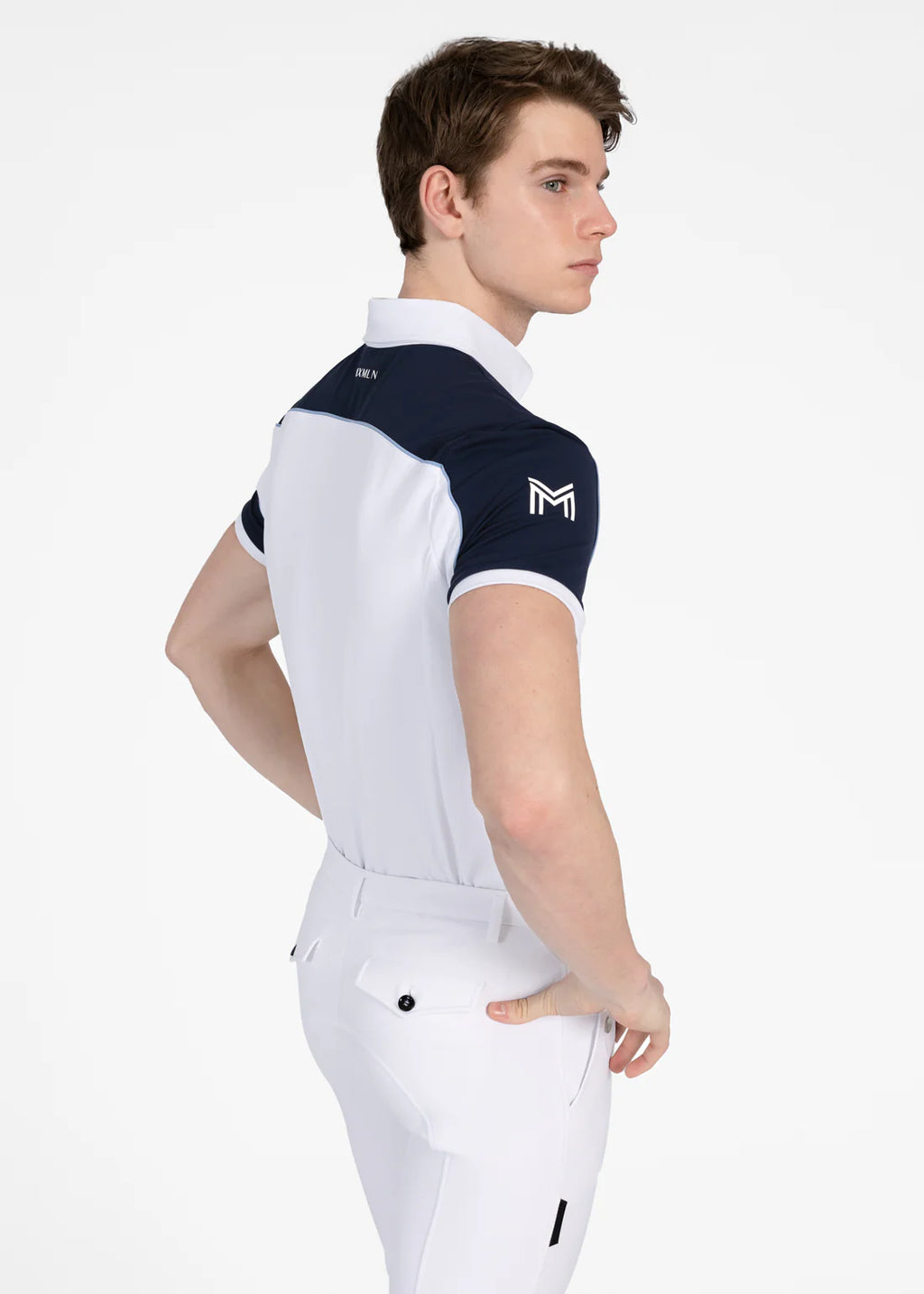 Pivot Competition Shirt (White/Navy) image 4