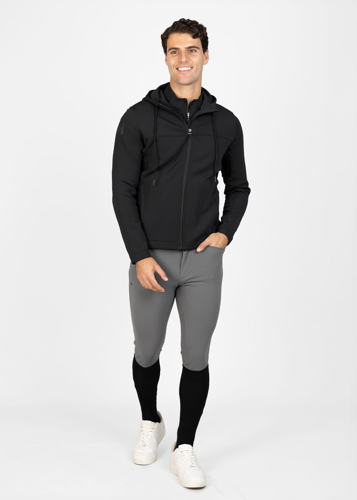 Club Zip Hoodie - Black, M image