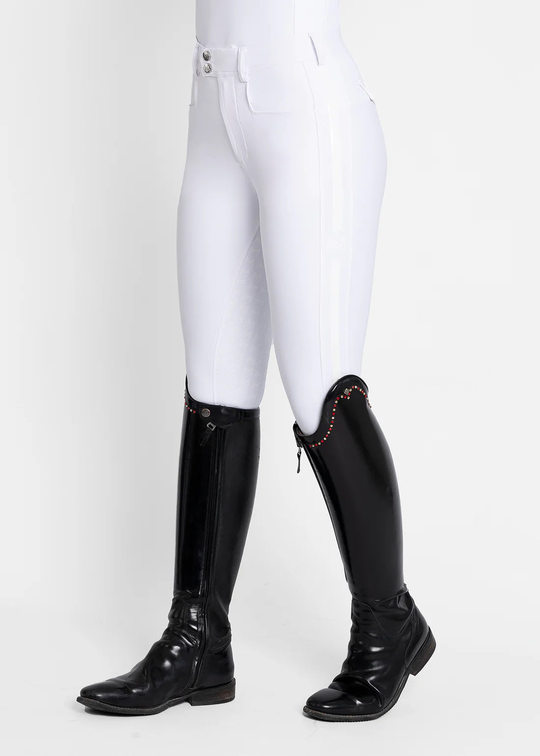 Maximilian Reflection Breeches (White) image 3