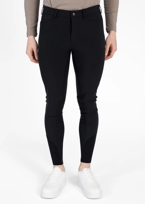Maximilian Performance Breeches for men - Black