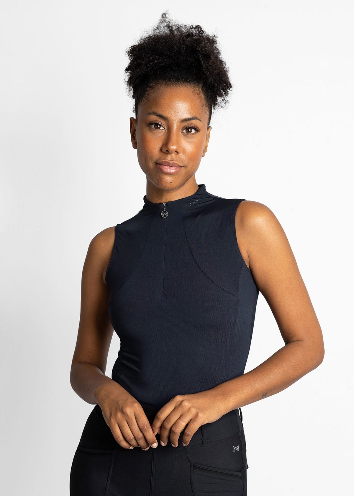 Maximilian Airflow Sleeveless Base Layer - Navy, S image