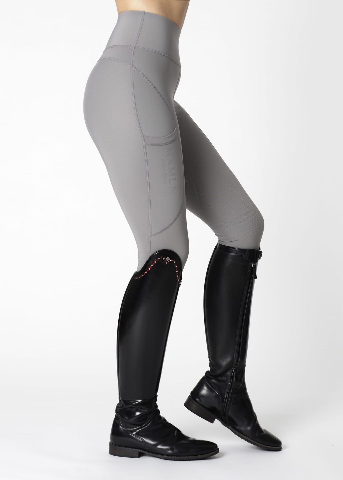 Lift Riding Leggings - Grey, XS image