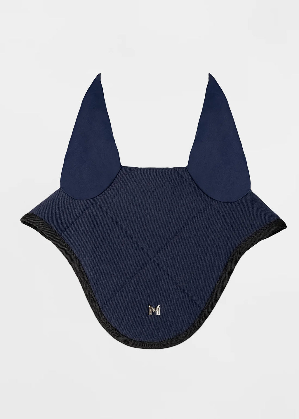Maximilian Crew Ear Bonnet - Navy/Black, Full image
