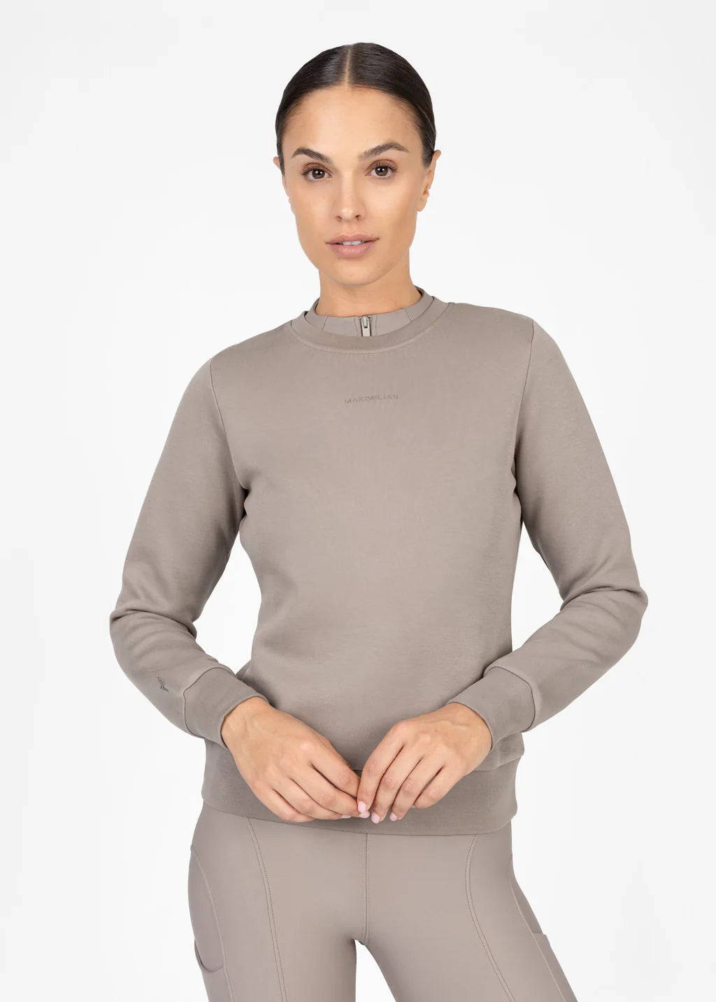 Maximilian Loft Sweatshirt - Taupe, M image