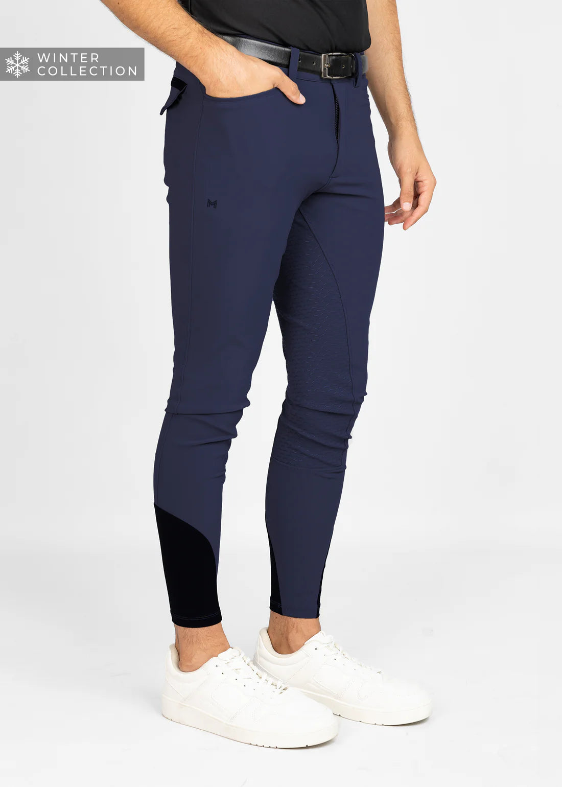 Winter Performance Breeches for men, Full grip image 1