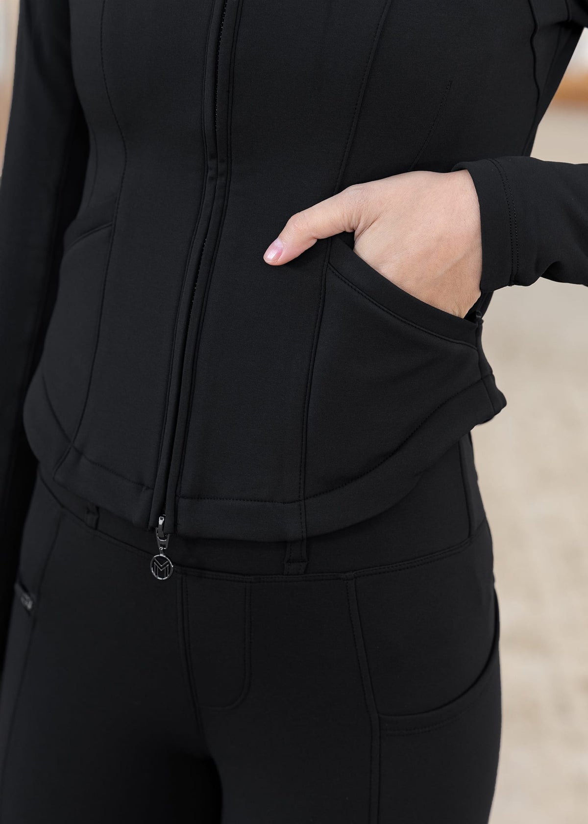 Maximilian Fleeced Contour Jacket image 3