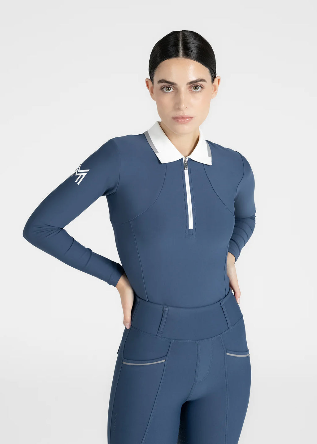 Maximilian Concept Polo Shirt Long Sleeve - Sailor, XL image
