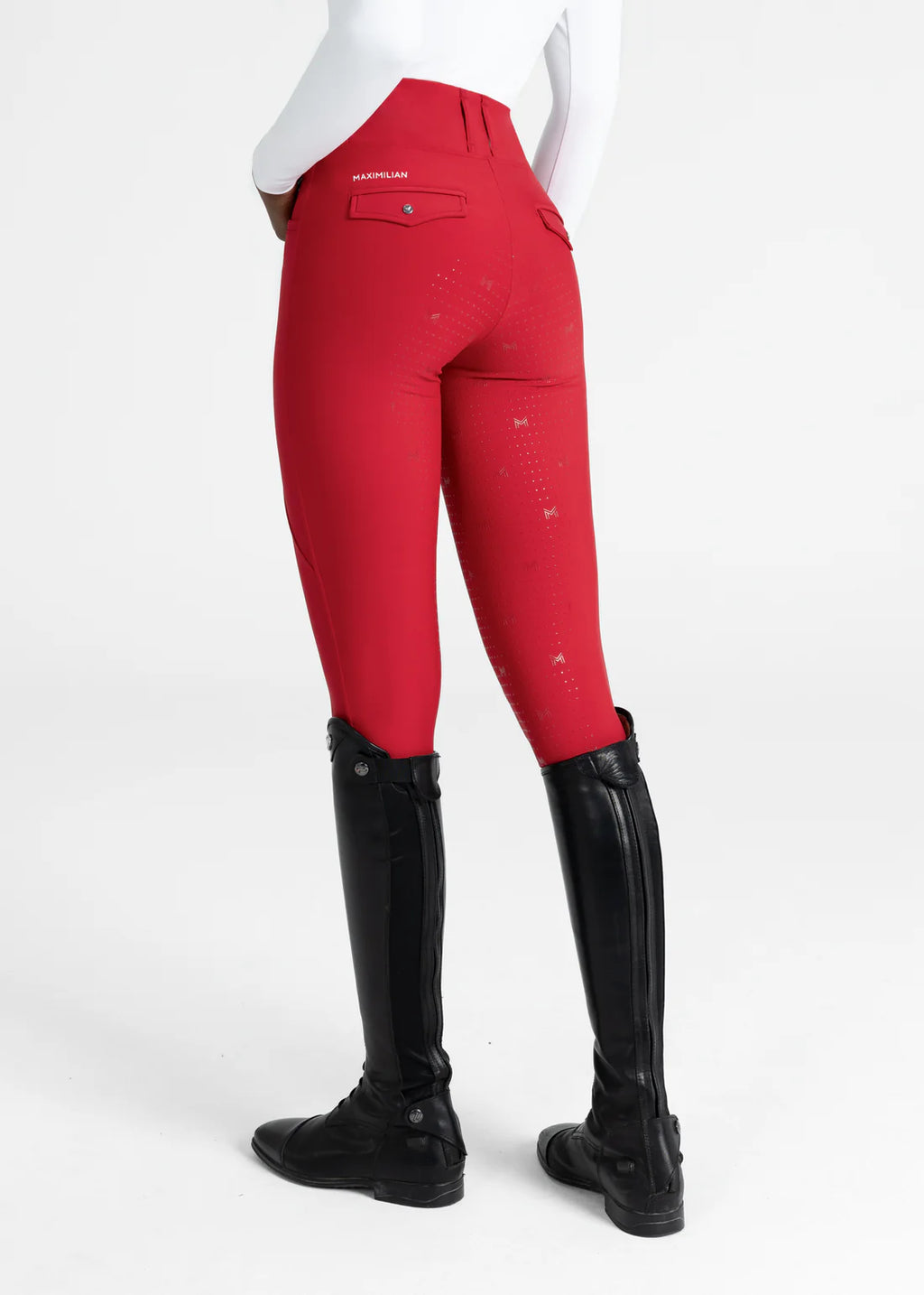 Maximilian Pro Riding Leggings - Grenadine, XS image