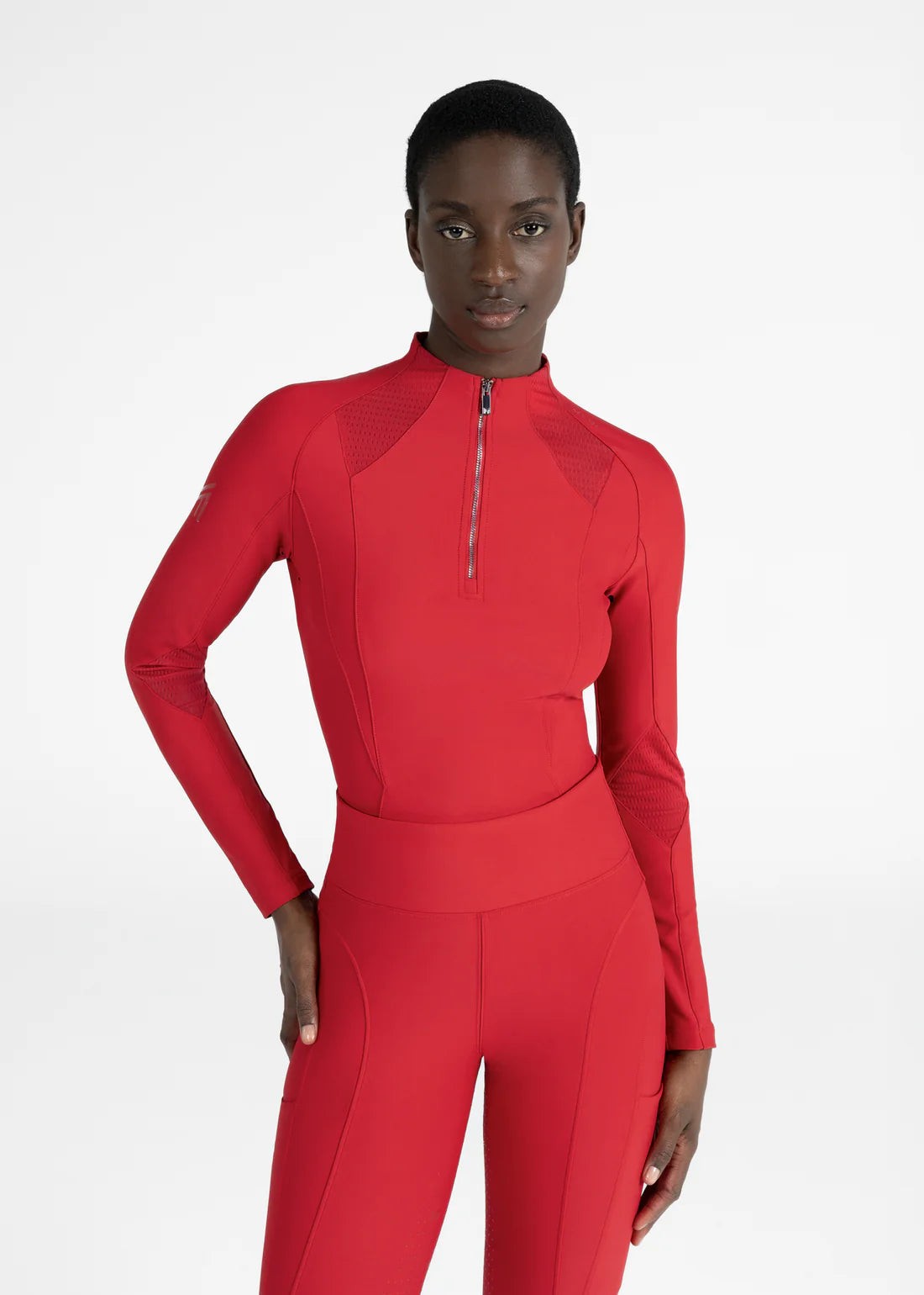 Maximilian Long Sleeve Frame Base Layer - Grenadine, XXS image