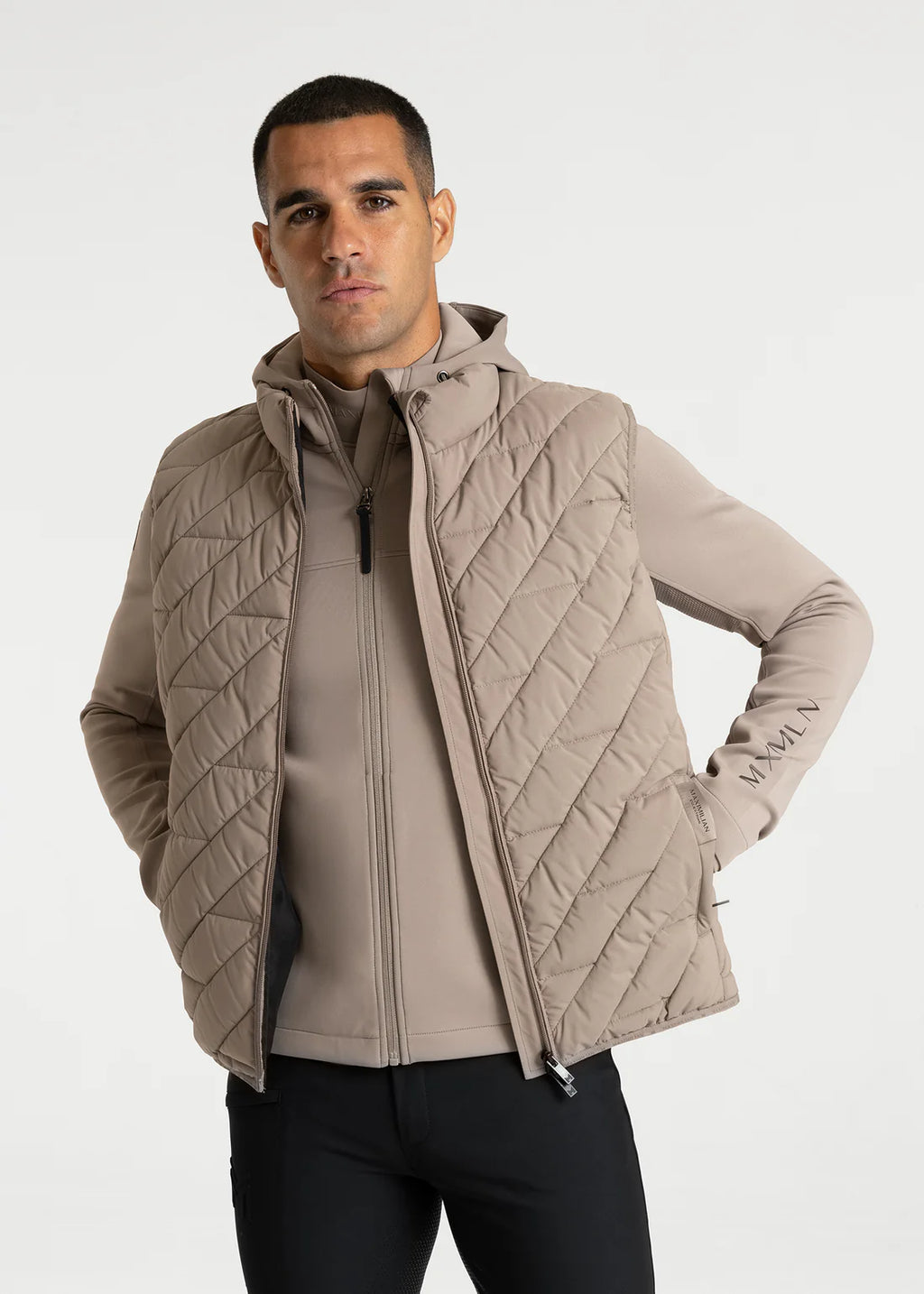 Maximilian Zenith Vest - Taupe, S image