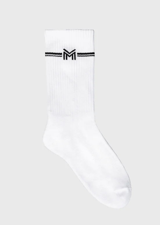 Maximilian Rise Sports Socks (White) image 1