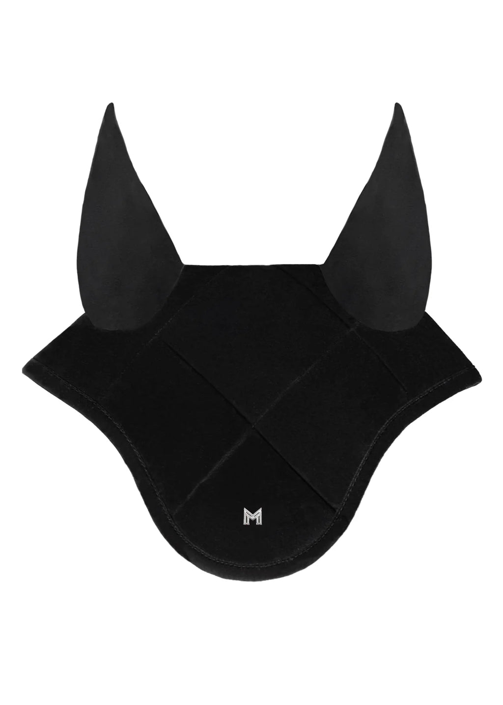 Maximilian Velvet Ear Bonnet - Black, Full image