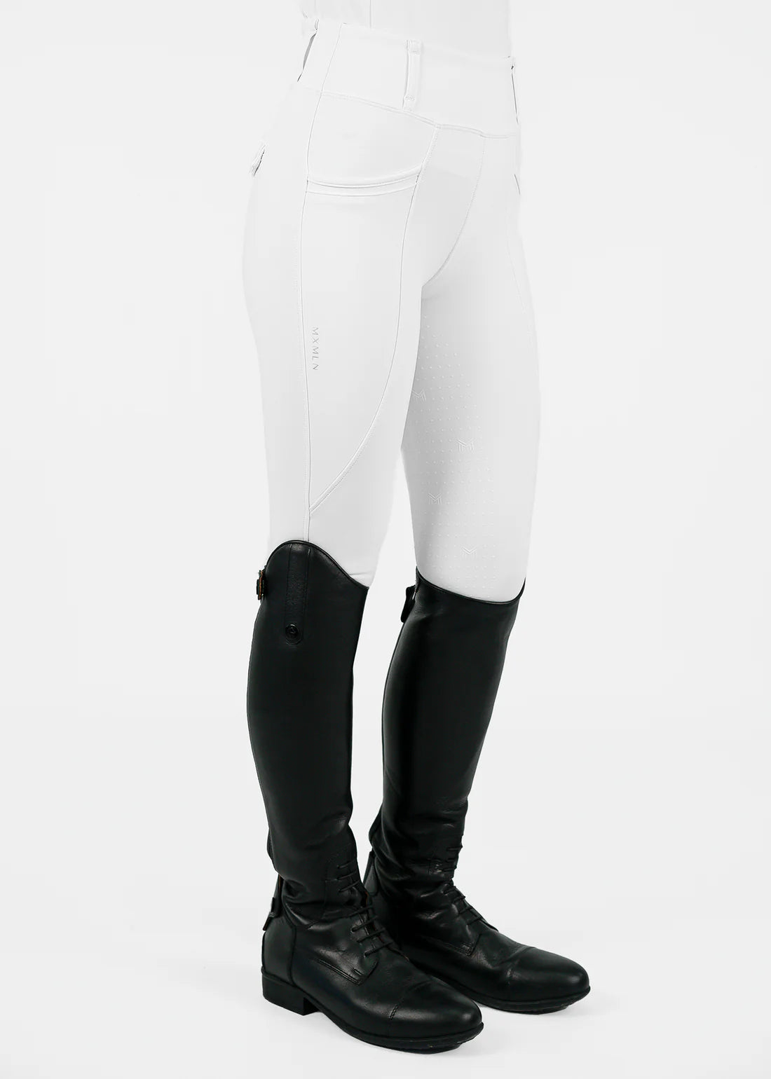 Maximilian YR Pro Riding Leggings (White) image 7