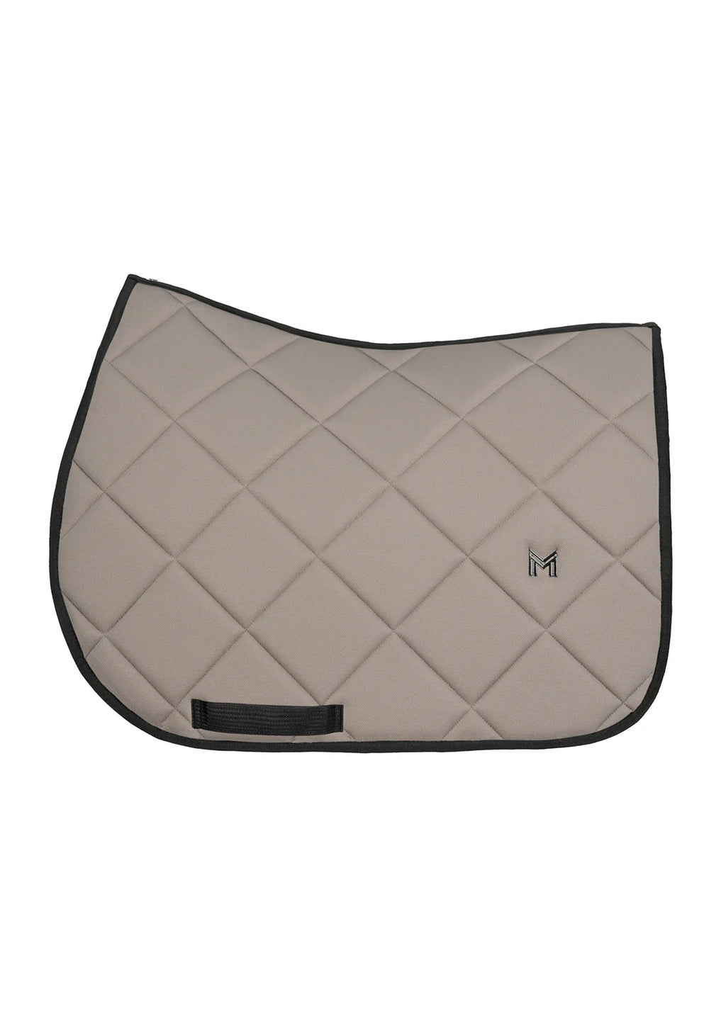 Maximilian Jumping Crew Saddle Pad - Taupe, Full image