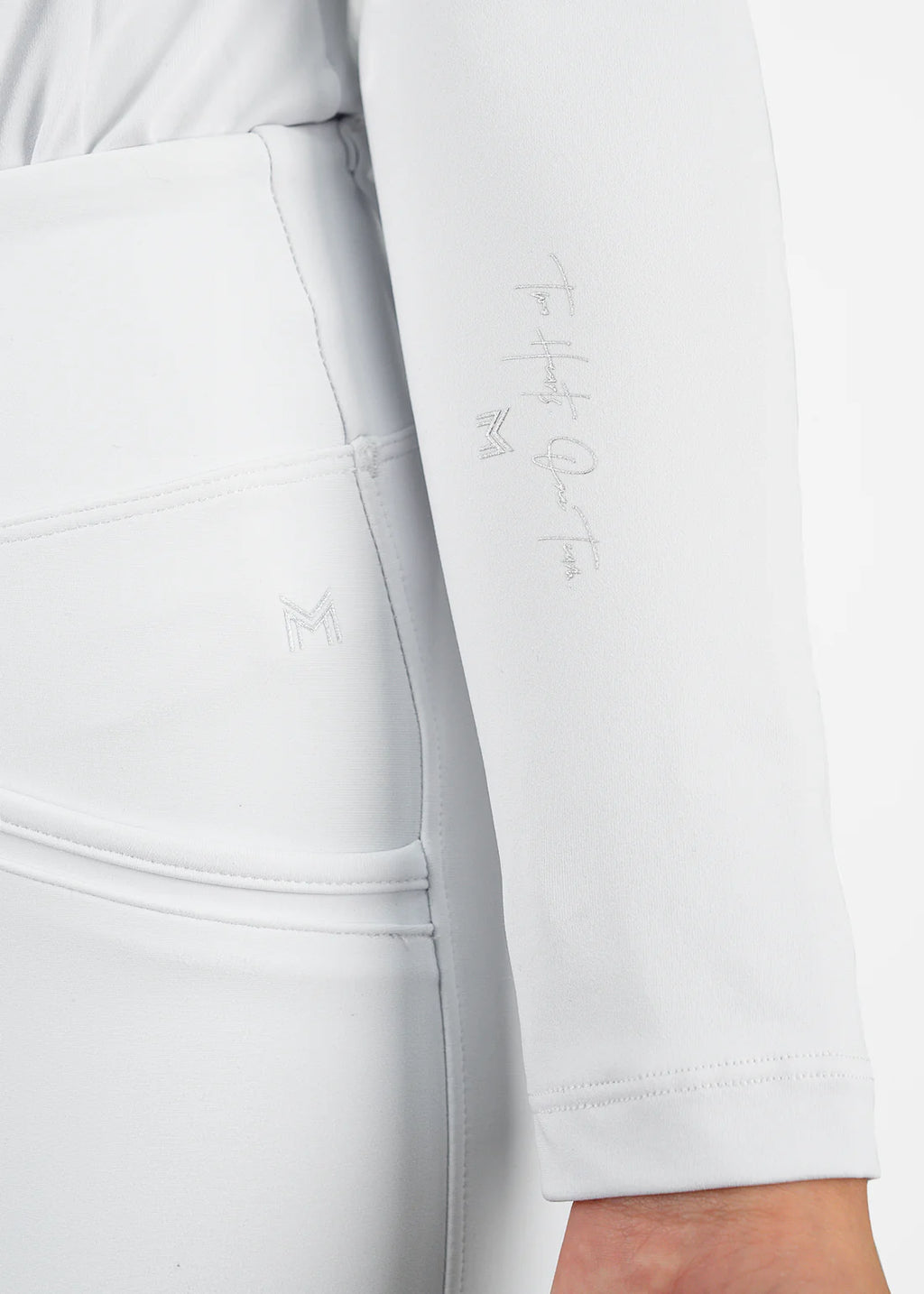 YR Long Sleeve Base Layer (White) image 7