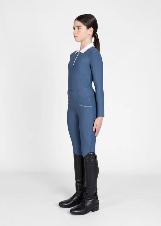 Maximilian YR Pro Riding Leggings - Sailor, 4XS (125-135cm) image