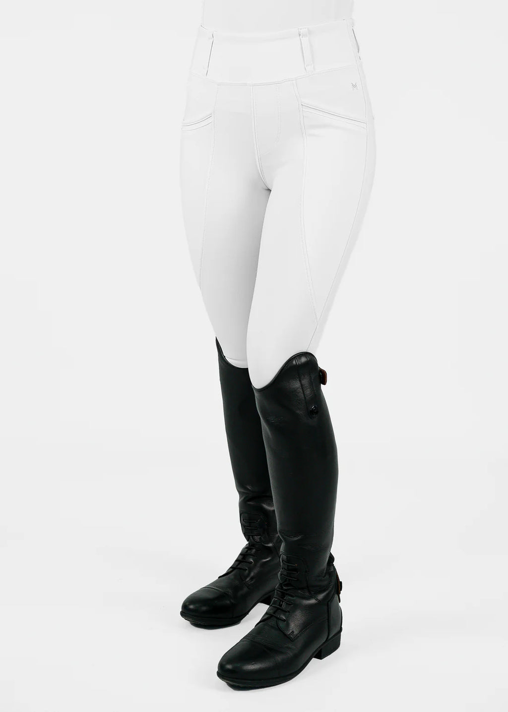 Maximilian YR Pro Riding Leggings (White) image 8