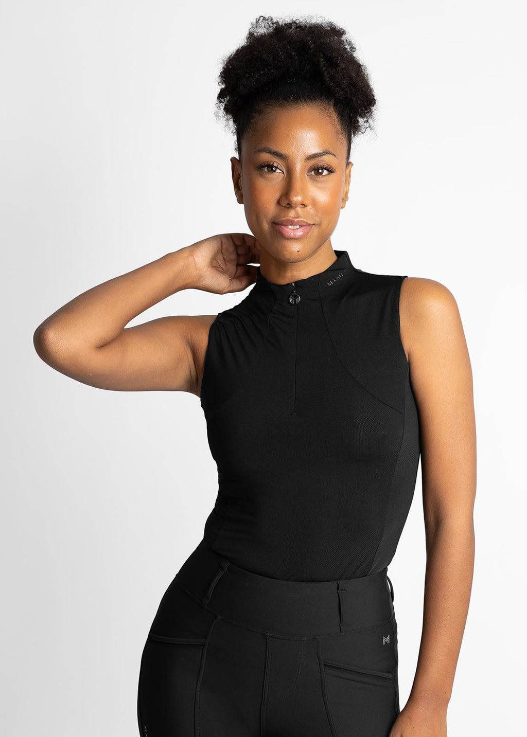 Maximilian Airflow Sleeveless Base Layer - Black, S image