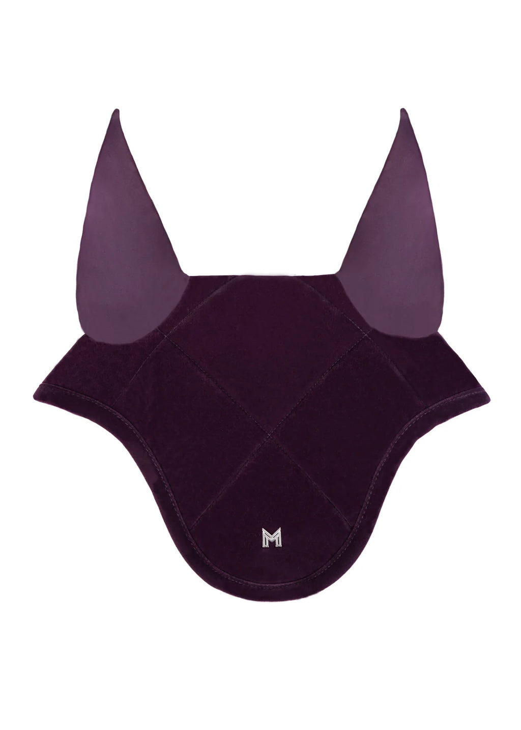 Maximilian Velvet Ear Bonnet - Amethyst, Full image