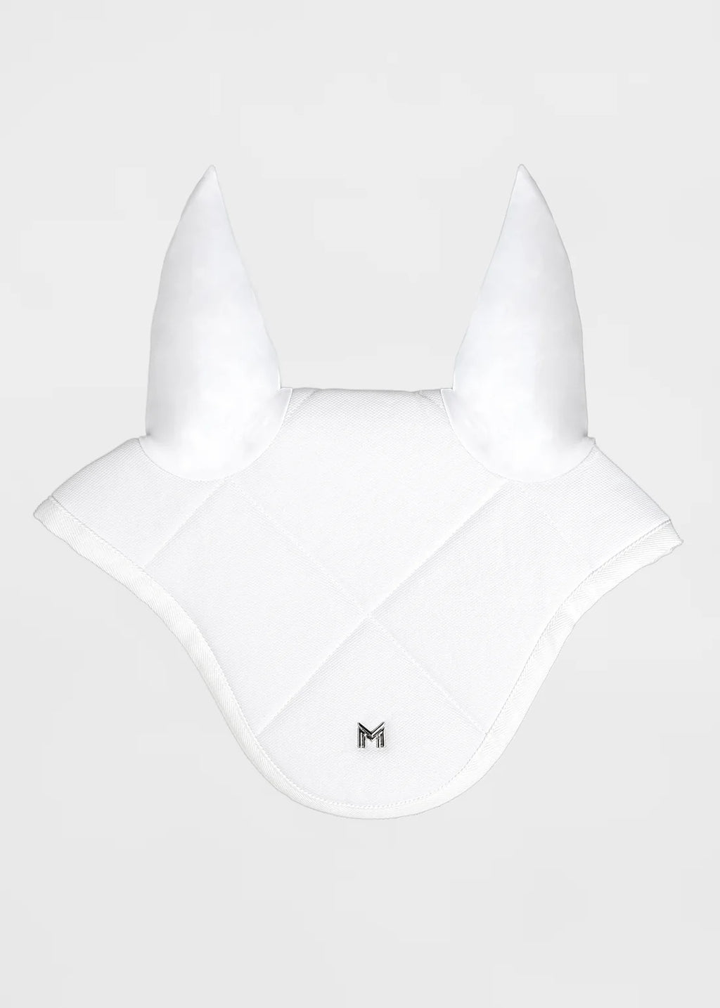 Maximilian Crew Ear Bonnet - White, Full image
