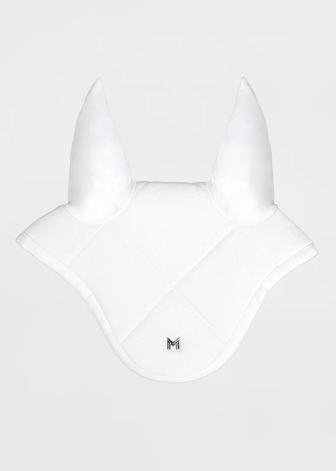 Maximilian Crew Ear Bonnet - White, Full image