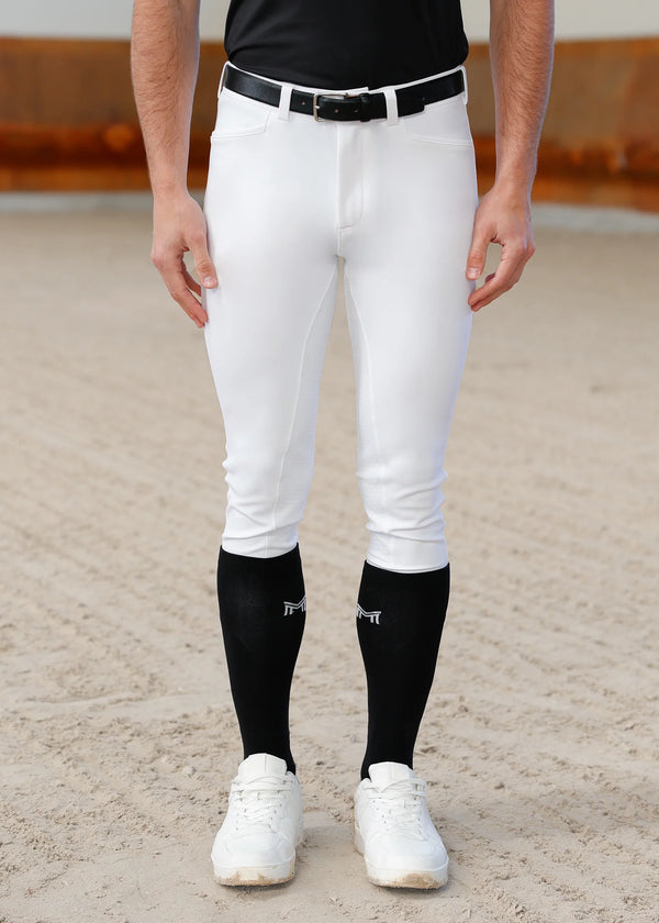 Maximilian Performance Breeches for men - White