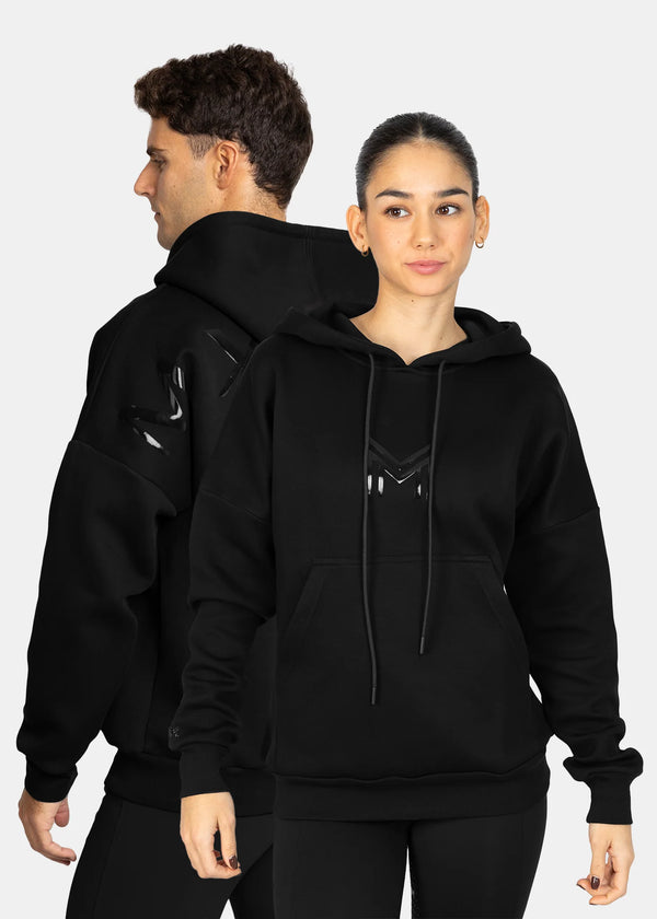 Maximilian Icon Oversized Hoodie - Black