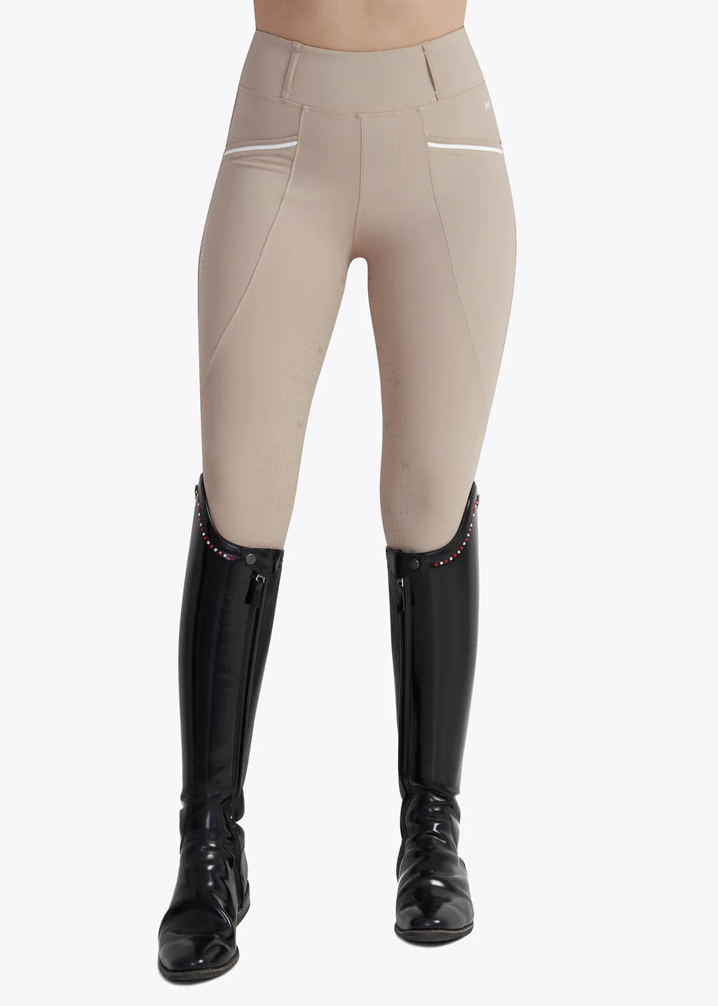 Maximilian Pro Riding Leggings - Beige, S image
