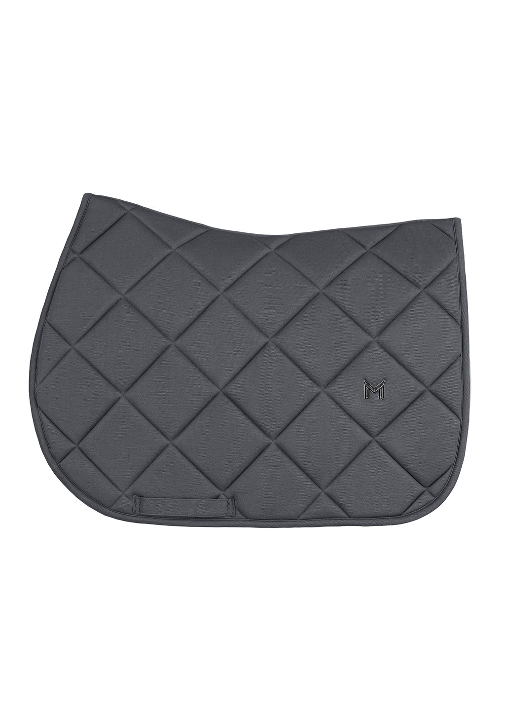 Maximilian Jumping Crew Saddle Pad - Graphite, Full image