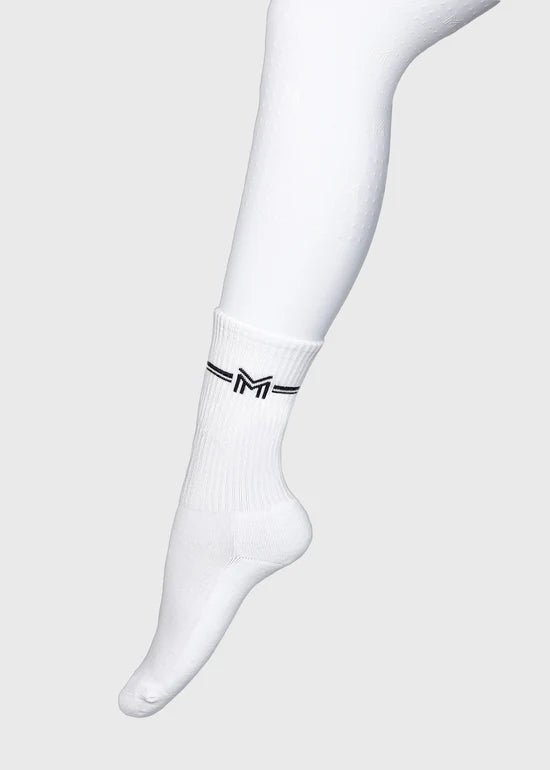Maximilian Rise Sports Socks (White) image 3