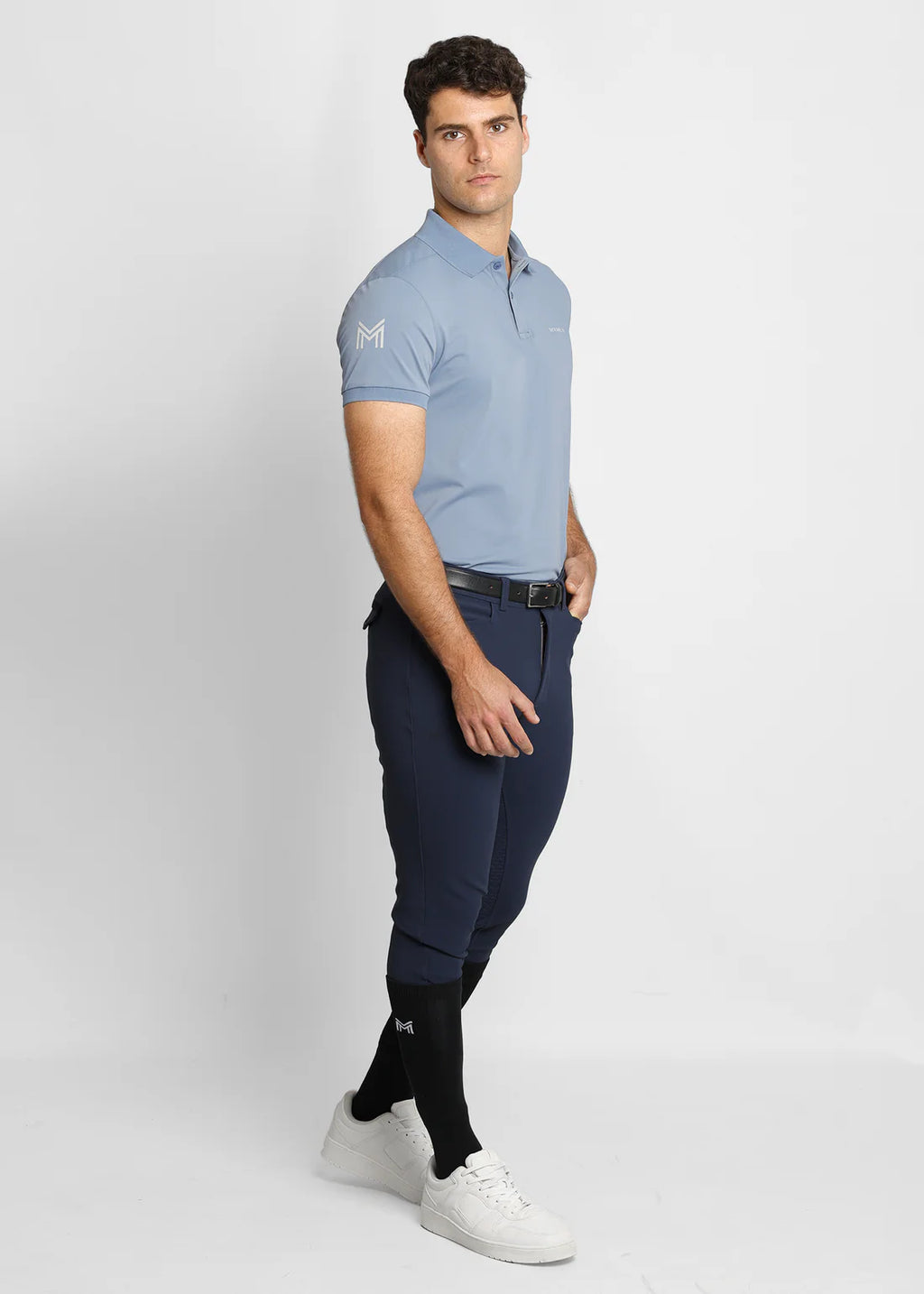 Blaze Polo Shirt - Steel Blue, M image