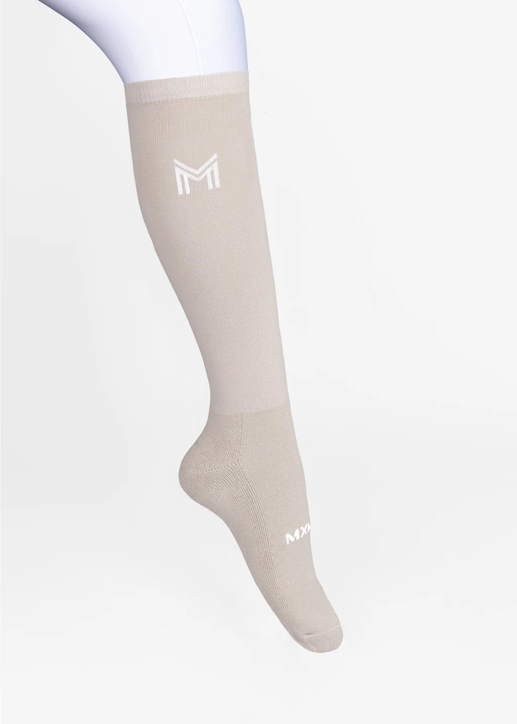 Maximilian Flag Riding Socks - Beige image