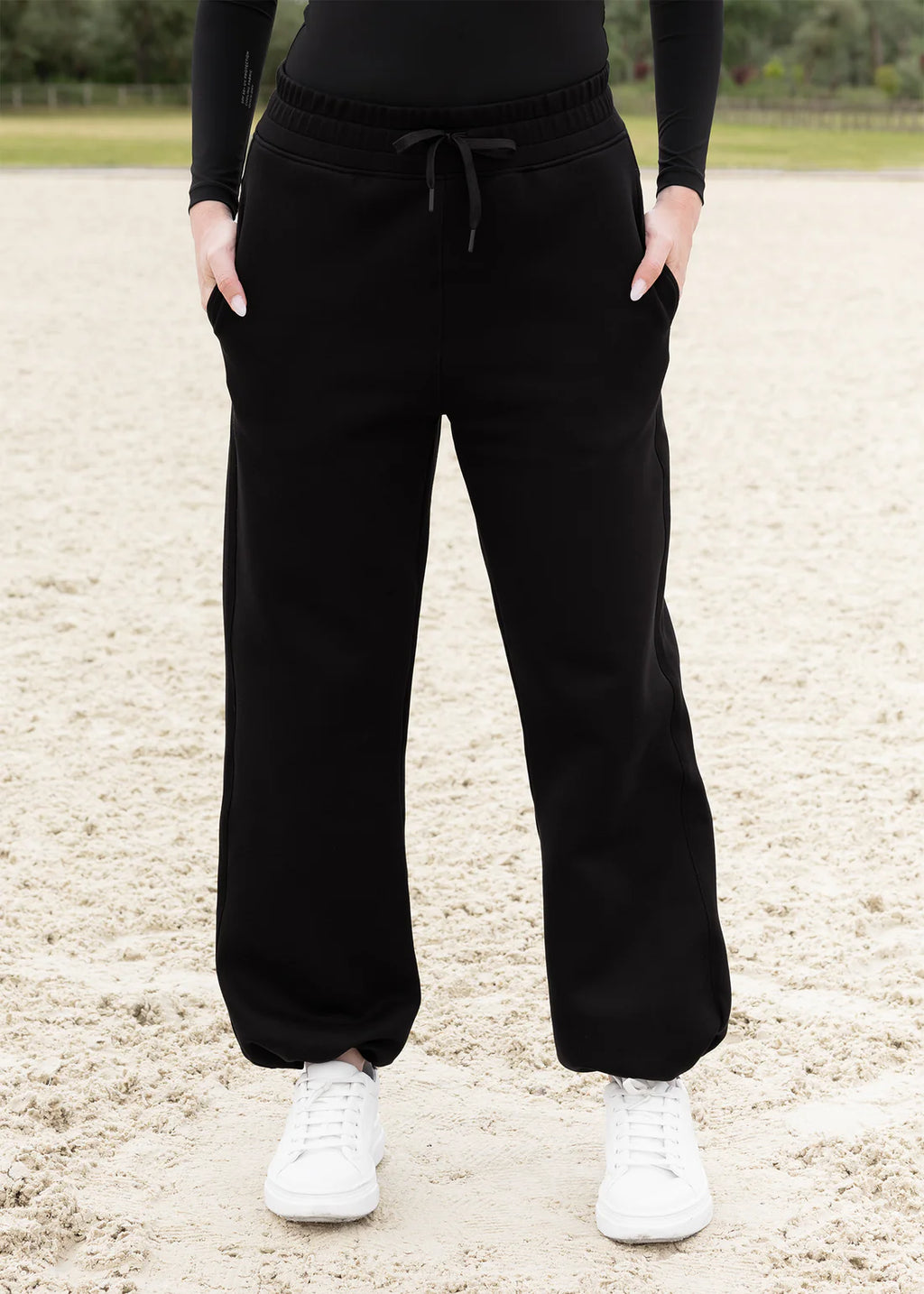 Maximilian Icon Sweatpants - Black, XL image