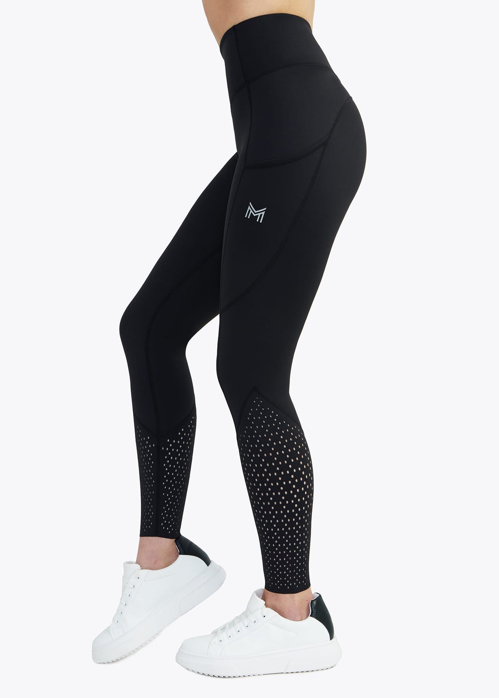 Maximilian Sculpt Riding Leggings - Black, M image