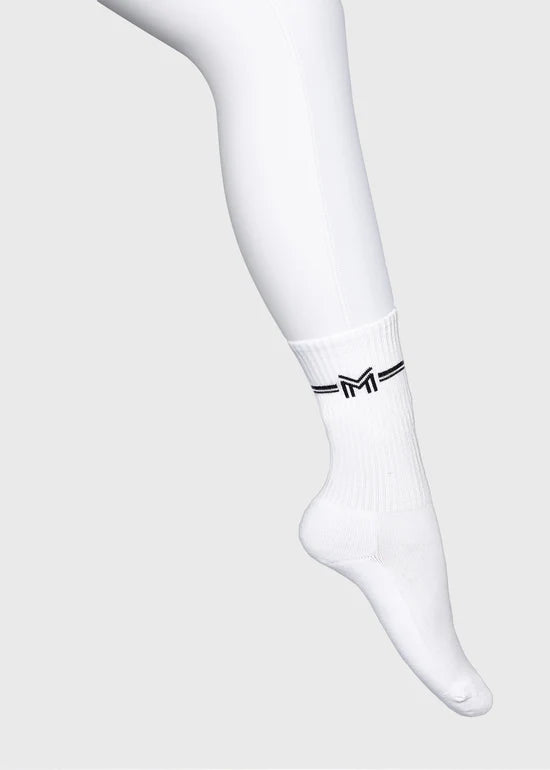 Maximilian Rise Sports Socks (White) image 0