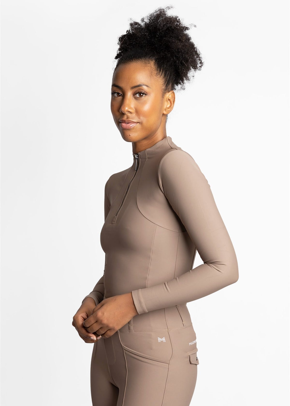 Maximilian Long Sleeve Base Layer - Nougat, XS image