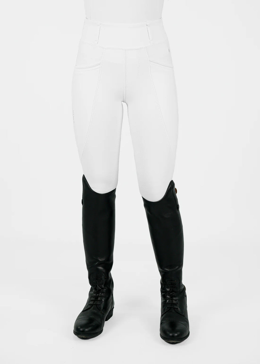 Maximilian YR Pro Riding Leggings (White) image 6