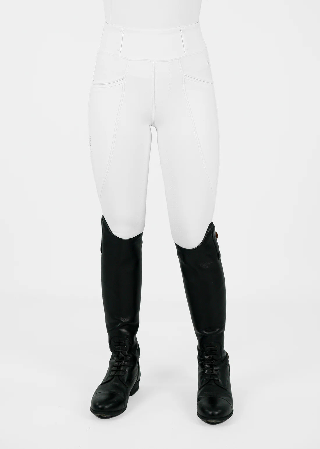 Maximilian YR Pro Riding Leggings (White) image 6
