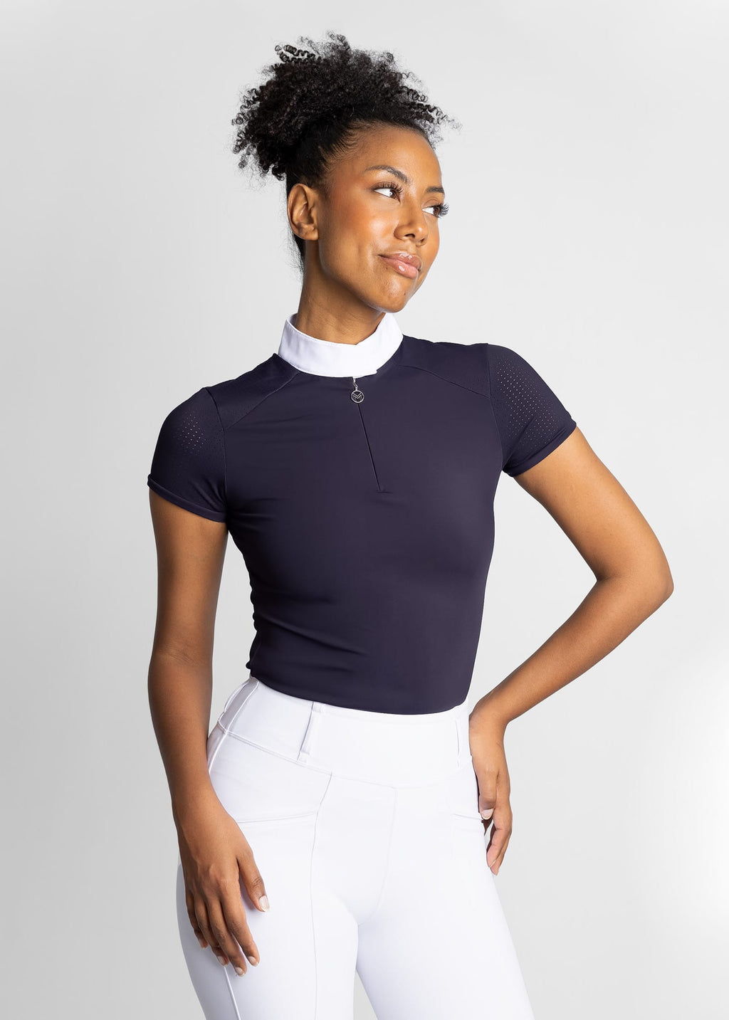 Maximilian Short Sleeve Air Show Shirt - Navy, XS image