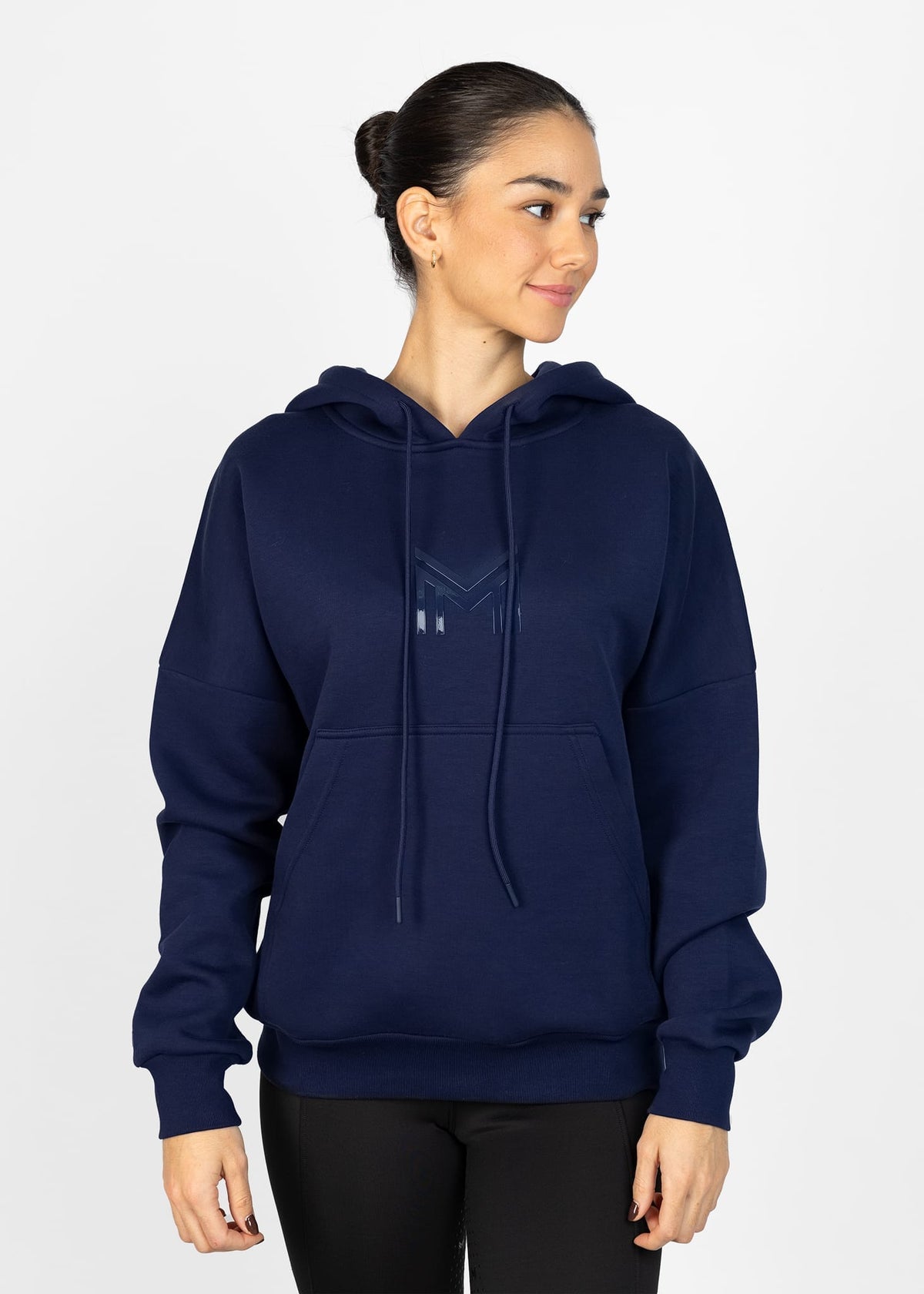 Maximilian Icon Oversized Hoodie - Navy, M image