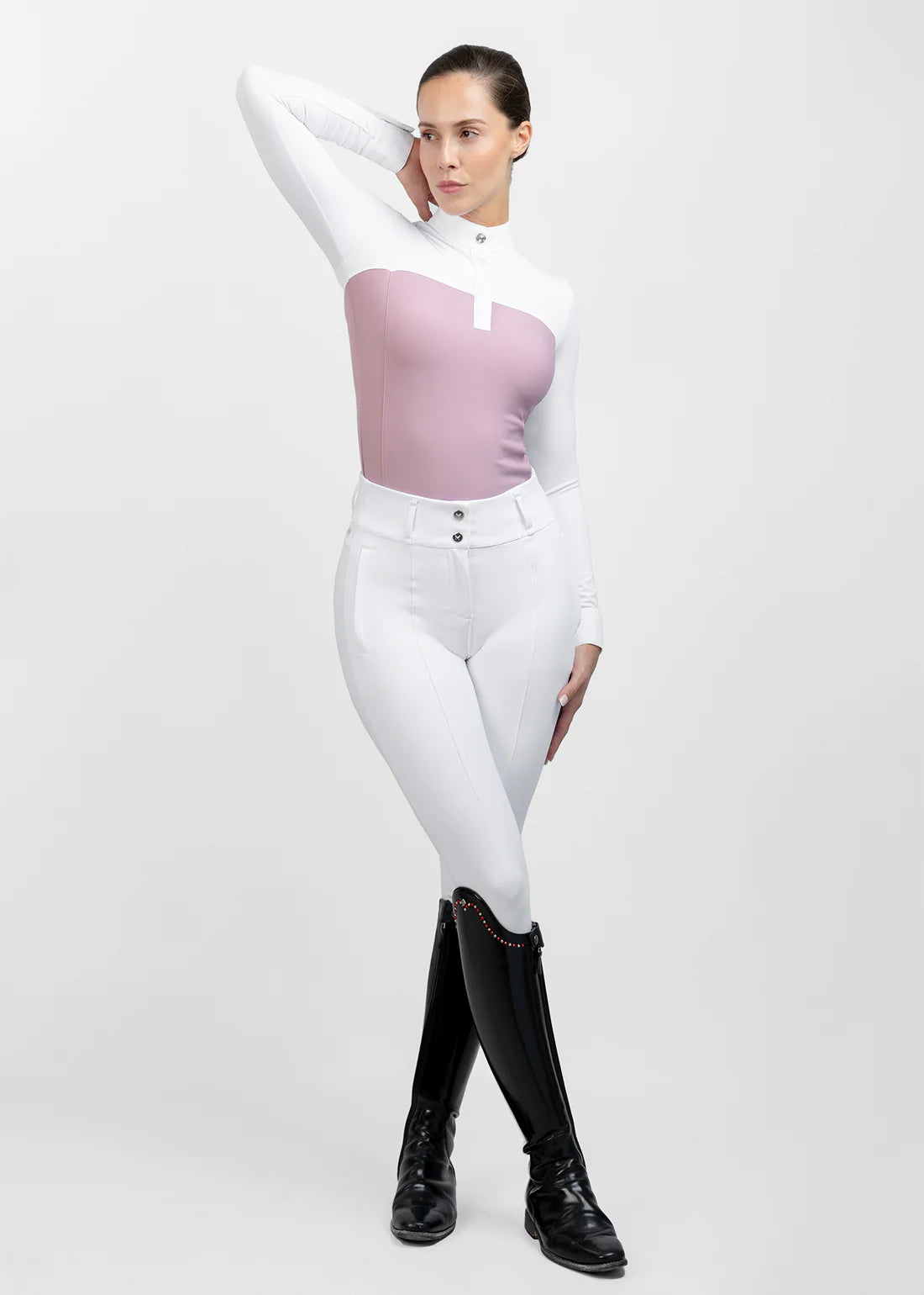 Maximilian Era Long Sleeve Show Shirt (Mauve) image 9