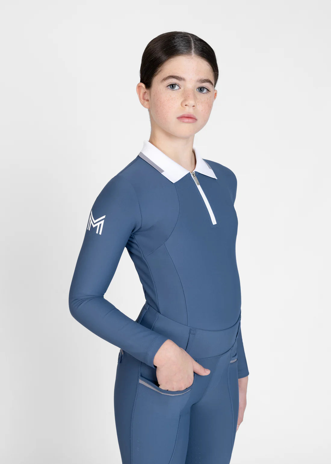 Maximilian YR Concept Long Sleeve Polo Shirt image 5