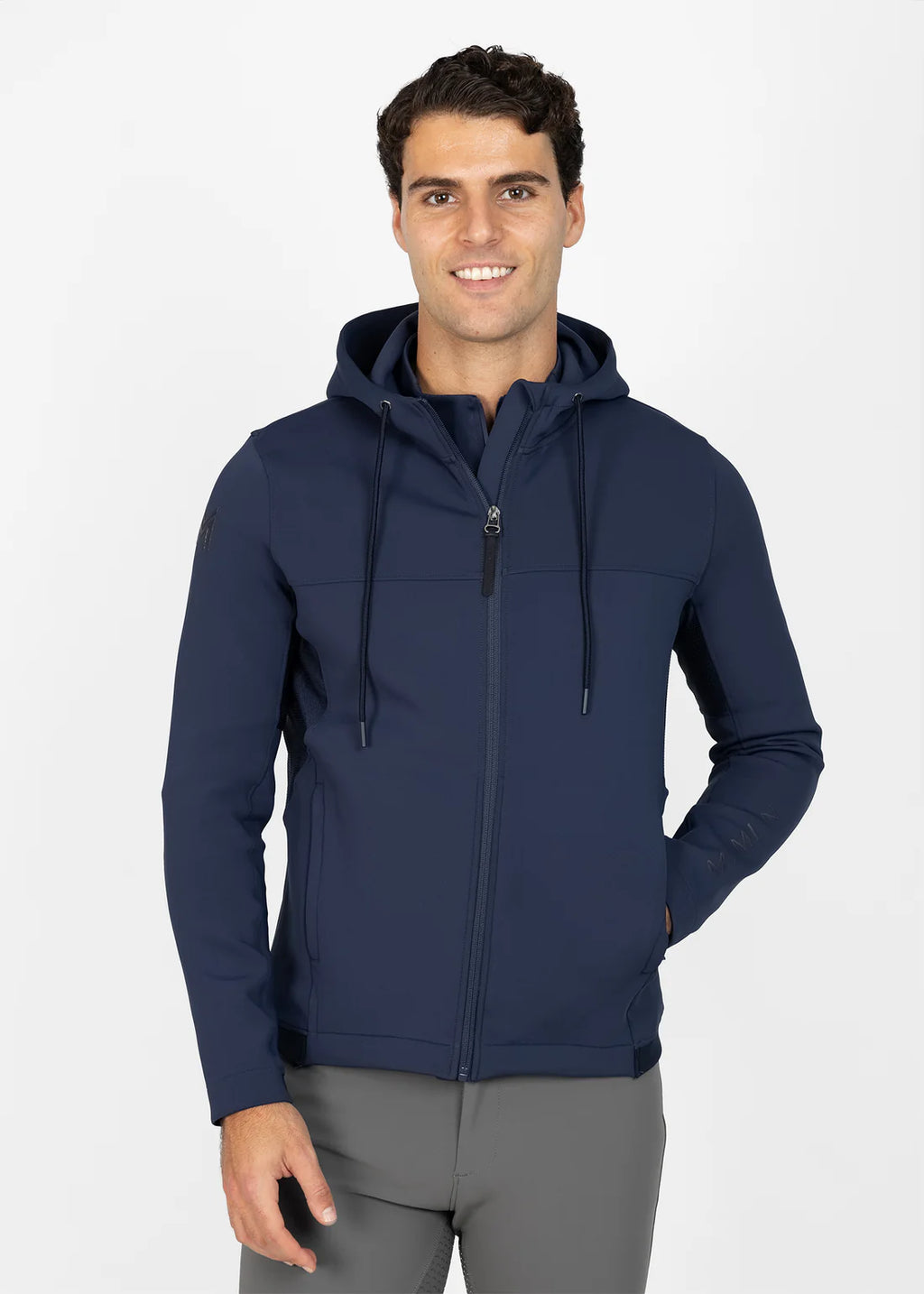 Club Zip Hoodie - Navy, S image